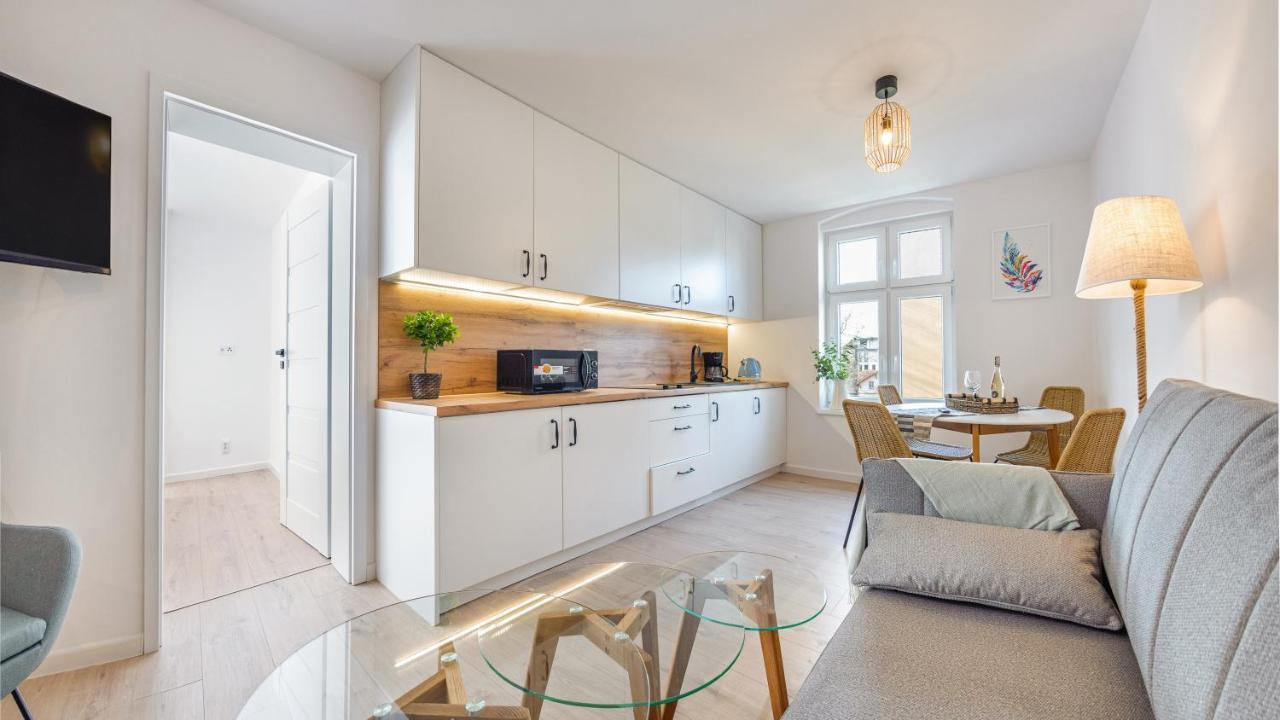 Apartamenty Sun & Snow Ustka Centrum - Centrum, Blisko Plazy Exteriér fotografie